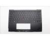 Lenovo 5M11L83203 C-Cover with keyboard, German, Black, WWAN, UK
