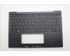 Lenovo 5M11L83268 C-Cover with keyboard, Belgian, Black/Bronze, WLAN, UK