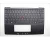 Lenovo 5M11L83370 C-Cover with keyboard, Slovenian, Black/Bronze, WWAN, UK
