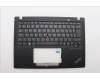 Lenovo 5M11L85795 C-Cover with keyboard, Slovenian, Black, UK