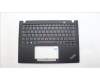 Lenovo 5M11L86040 C-Cover with keyboard, Swedish/Finnish, Black, Backlight, UK