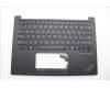 Lenovo 5M11N93254 C-Cover with keyboard, Arabic, Black, US
