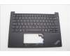 Lenovo 5M11N94223 C-Cover with keyboard, Swedish/Finnish, Black, Backlight, UK