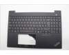 Lenovo 5M11N96556 C-Abdeckung mit Tastatur, Norwegisch, Schwarz