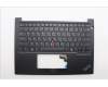 Lenovo 5M11P32379 C-Cover with keyboard, Hebrew, Black, Backlight, US