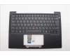 Lenovo 5M11Q54256 C-Cover with keyboard, Turkish, Black, Backlight, WWAN, UK