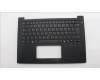 Lenovo 5M11Q60804 C-Cover with keyboard, German, Black, Backlight, Smart Card Reader, UK