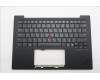 Lenovo 5M11S09558 C-Cover with keyboard, Hebrew, Black, Backlight, US