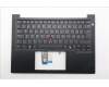 Lenovo 5M11S10026 C-Cover with keyboard, Switzerland, Black, Backlight, UK