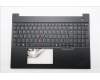 Lenovo 5M11S10184 C-Cover with keyboard, Hungarian, Black, Backlight, UK