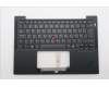 Lenovo 5M11S15588 C-Cover with keyboard, Estonian, Black, Backlight, UK