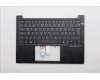Lenovo 5M11S26755 C-Cover with keyboard, Spanish, Black, UK