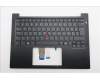 Lenovo 5M11S26770 C-Cover with keyboard, Norwegian, Black, UK