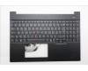 Lenovo 5M11S26994 C-Cover with keyboard, Italian, Black, UK