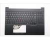 Lenovo 5M11S27052 C-Cover with keyboard, Danish, Black, Backlight, UK