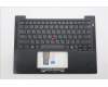 Lenovo 5M11S16361 C-Cover with keyboard, Hebrew, Black, Backlight, WWAN, US