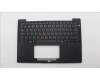 Lenovo 5M11S38059 C-Cover with keyboard, Slovenian, Black, Backlight, UK