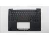 Lenovo 5M11S53512 C-Cover with keyboard, Portuguese, Black, Backlight, WWAN, UK