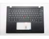 Lenovo 5M11S33730 C-Cover with keyboard, Slovenian, Black, Backlight, Heat Staking, UK