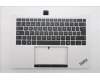 Lenovo 5M11U03817 C-Cover with keyboard, Spanish, Black/White, FingerPrint, WLAN, UK