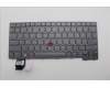 Lenovo 5N21D68357 Keyboard Internal, Greek, BackLight, Grey, US