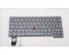 Lenovo 5N21H77258 Keyboard Internal, Bulgarian, Grey, Backlight, UK