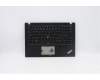 Lenovo 5M10Z41472 C-Abdeckung mit Tastatur, Tschechisch/Slowakisch, schwarz, Hintergrundbeleuchtung, Fingerabdruck, Nahfeldkommunikation (NFC), GB