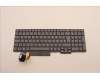 Lenovo 5N21B08459 Interne Tastatur, D&auml;nisch, grau, Hintergrundbeleuchtung, mit Ziffernblock