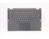 Lenovo 5CB1D04920 C-Cover with keyboard, Nordic, Iron Grey, Non-Fingerprint, UK