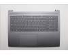 Lenovo 5CB1R07735 C-Cover with keyboard, US English Euro, Luna Grey, Backlight, 3CELL, US