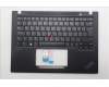 Lenovo 5M11L59493 C-Cover with keyboard, Hungarian, Black, Backlight, WWAN, UK