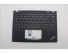 Lenovo 5M11L59546 C-Cover with keyboard, Swedish/Finnish, Black, Backlight, WWAN, UK