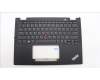 Lenovo 5M11L64100 C-Cover with keyboard, USA English, Black, Backlight, US
