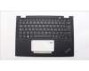 Lenovo 5M11L64142 C-Cover with keyboard, Spanish LA, Black, Backlight, UK