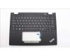 Lenovo 5M11L64241 C-Cover with keyboard, Icelandic, Black, Backlight, WWAN, UK
