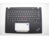 Lenovo 5M11L85688 C-Cover with keyboard, French, Black, US