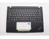 Lenovo 5M11L85721 C-Cover with keyboard, Hungarian, Black, UK