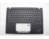 Lenovo 5M11L85788 C-Cover with keyboard, Russian, Black, US