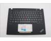 Lenovo 5M11L92826 C-Cover with keyboard, Danish, Black, Backlight, UK