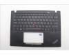 Lenovo 5M11L86255 C-Cover with keyboard, Russian, Black, Backlight, WWAN, US