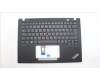 Lenovo 5M11L93068 C-Cover with keyboard, Swedish/Finnish, Black, Backlight, WWAN, UK