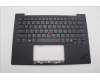 Lenovo 5M11N61162 C-Cover with keyboard, USA English, Deep Black, FingerPrint Reader, WWAN, US