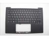 Lenovo 5M11N61205 C-Cover with keyboard, Greek, Deep Black, FingerPrint Reader, WWAN, US