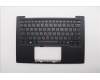 Lenovo 5M11N61153 C-Cover with keyboard, Ukraine, Deep Black, FingerPrint Reader, WLAN, US