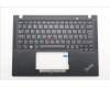 Lenovo 5M11N89517 C-Cover with keyboard, Danish, Black, Backlight, WWAN, UK