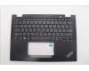 Lenovo 5M11N89833 C-Cover with keyboard, Arabic, Black, Backlight, US