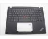 Lenovo 5M11N89581 C-Cover with keyboard, Spanish, Black, Backlight, WWAN, UK