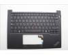 Lenovo 5M11N93266 C-Cover with keyboard, Spanish, Black, UK