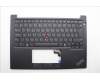 Lenovo 5M11N94115 C-Cover with keyboard, Bulgarian, Black, UK