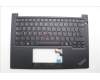 Lenovo 5M11N94173 C-Cover with keyboard, Spanish, Black, Backlight, UK